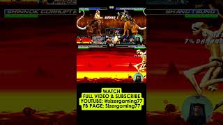 Shang Tsung Wins 💥🦾 shorts mortalkombat3 mugen mkp retro retrogaming games gaming [upl. by Ennazzus]