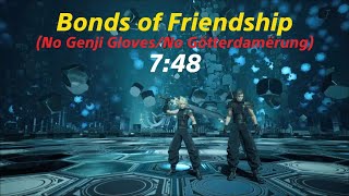 FF7 Rebirth  Legendary Bout Bonds of Friendship 748No Genji GlovesNo Götterdamërung [upl. by Idleman]