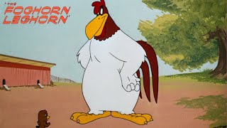 The Foghorn Leghorn 1948 Warner Bros Merrie Melodies Cartoon Short Film  Review [upl. by Wenoa530]