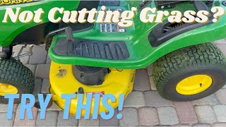 How to Easily Replace Riding Lawn Mower Blades [upl. by Dougy]