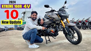 New Hero Xtreme 160R 4v 2024 Model Launch Latest Update Review [upl. by Asselem]