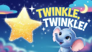 Twinkle Twinkle Little Star  Magical 3D Animated Nursery Rhymes for Kids  Best Baby Lullabies [upl. by Darach413]