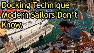 Why Dont Sailors Know this Technique for docking Parbuckling [upl. by Mulvihill]