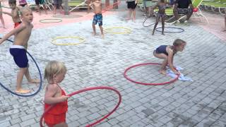 Hula hoop contest at Disney [upl. by Garey]