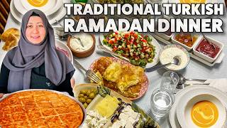 Traditional Turkish Dinner  Ramadan Menu  10 Recipes And Planning Guide [upl. by Arraes]