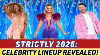 STRICTLY COME DANCING 2025 LIVE TOUR CELEBRITY LINEUP REVEALED [upl. by Arreyt]