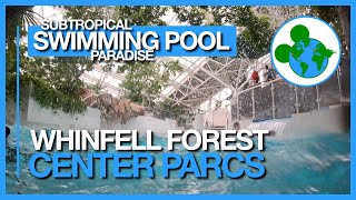 Subtropical Swimming Paradise Pool at Center Parcs Whinfell Forest [upl. by Aivatal]