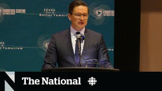 Pierre Poilievre criticized for speech to group linked to residential school denial [upl. by Ynos]