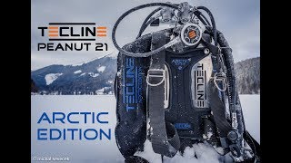 Tecline Peanut 21 Arctic Edition  wing for cold water divers [upl. by Leuname96]