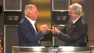 NASCAR Hall of Fame Induction David Pearson 2011 [upl. by Ful]