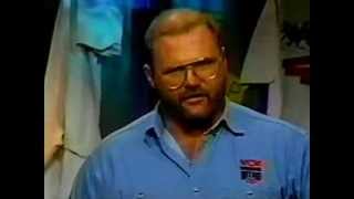 Arn Anderson  eerie promo about Chris Benoits future rare [upl. by Imoin]