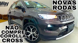 NOVO JEEP COMPASS 2025 VERSÃƒO LONGITUDE EM DETALHES  MUITO MELHOR QUE COROLLA CROSS E HONDA HRV [upl. by Calv44]