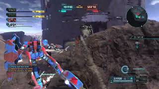 Super laggy Geara Doga GUNDAM BATTLE OPERATION 2 [upl. by Horten]