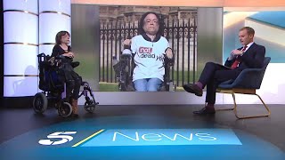 Liz Carr speaks to Dan Walker about her quotfearquot over the Leadbeater assisted suicide Bill [upl. by Amaris]