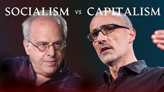 Socialism or Capitalism Arthur Brooks and Richard Wolff Debate [upl. by Kawai617]