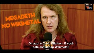 Megadeth Entrevista com David Ellefson no Wikimetal [upl. by Nove333]