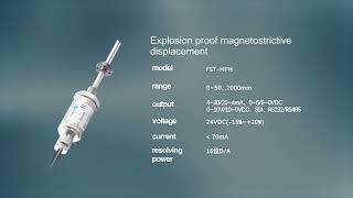 magnetostrictive displacement sensor [upl. by Eerac160]