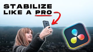 STABILIZE Your Videos in DaVinci Resolve Like a PRO StepbyStep [upl. by Nnail]