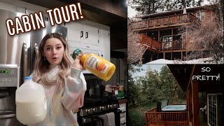 MY FIRST TRIP TO BIG BEAR  the prettiest cabin  VLOGMAS DAY 14 [upl. by Nottap]