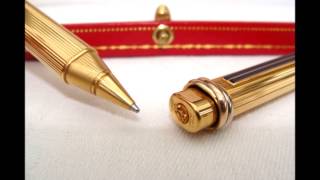 Vintage Cartier 18ct Yellow Gold Les Must De Cartier Vendome Ballpoint Pen [upl. by Nya]