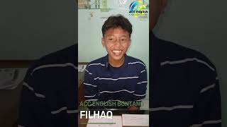 FILHAQ  HOLIDAY  SPOKEN TEST  ACC ENGLISH BONTANG [upl. by Hairas]