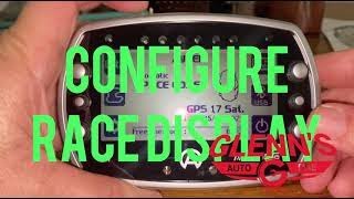 Alfano 6 Video 4 Configure Race Display What Can I See On Track [upl. by Pietrek383]