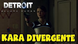 Detroit Become Human  Kara Divergente  Español Latino  1080p  Kara se convierte en divergente [upl. by Nalehp]