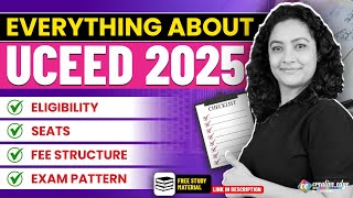 Everything About UCEED 2025 Exam  Eligibility Seats amp Fee Structure  All about UCEED 2025 [upl. by Eicyak]