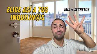 4 consejos para elegir inquilins  Alquiler de habitaciones  Inmotips [upl. by Ecnav10]