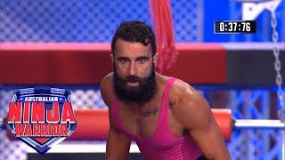 Ninja run Andrew Degiorgio  Australian Ninja Warrior 2018 [upl. by Vaish]