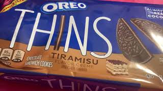 Oreo Thins Tiramisu review [upl. by Adnuahsar686]