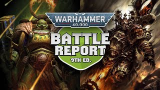 TANKHAMMER  Word Bearers vs Salamanders Warhammer 40k 9th Edition Battle Report Ep 307 [upl. by Gambrill]