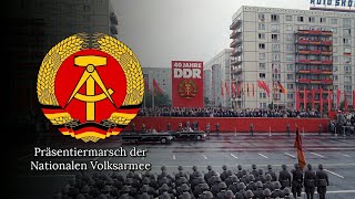 Präsentiermarsch der Nationalen Volksarmee 1 East GermanyGDR [upl. by Fritzie822]