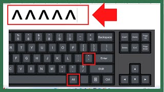 🔴4 Formas de HACER el SIGNO de POTENCIA en un TECLADO de PC o LAPTOP🤔ACENTO CIRCUNFLEJO [upl. by Lleinnad]