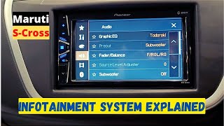 Maruti SCross 2022  Infotainment System Explained [upl. by Cruz]