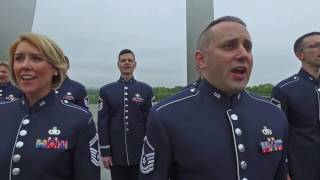 USAF Singing Sergeants  National Anthem [upl. by Edbert725]