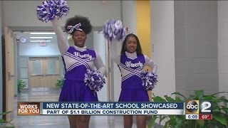 New stateoftheart school opens in Baltimore a first in 50 years [upl. by Anatak620]