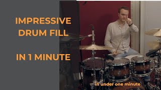 IMPRESSIVE DRUM FILL IN 1 MINUTE [upl. by Elliven]