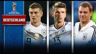 WM 2018 Teamcheck Das sind Deutschlands Schlüsselspieler [upl. by Kahcztiy593]