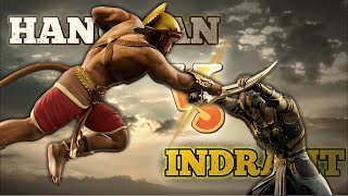 can Hanuman defeat indrajit💪 Hanuman vs indrajit  part 2 [upl. by Ahsahtan]