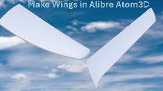 Alibre  Creating Wings and Air Foils in Alibre Atom3D [upl. by Aillimac]