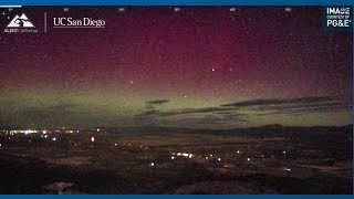 Stunning video of Northern Lights in Modoc County  Aurora borealis [upl. by Jorrie404]