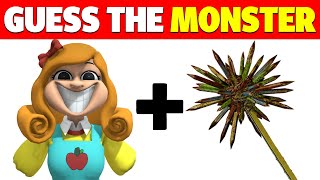 Guess The MONSTER By EMOJI amp VOICE  Poppy Playtime Chapter 3  Smiling Critters  Miss Delight [upl. by Arrait]