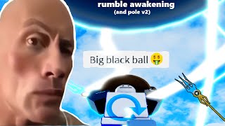 Rumble awakening is INSANE Blox Fruits [upl. by Olen]