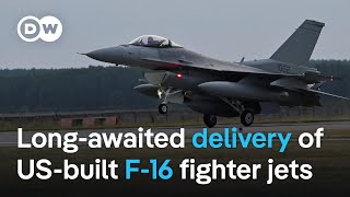 Will F16 fighter jets tip the balance in Ukraines favor in its war against Russia DW News [upl. by Afirahs]