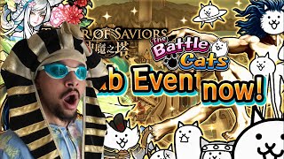 Tower of Saviour Collab in Battle Cats [upl. by Tapes979]