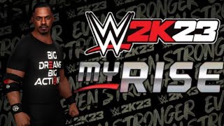 WWE2K23 MyRise  Ep6  MOCAP MELTDOWNRETURN TO THE INDIES [upl. by Anomis]