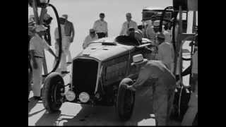 Pennzoil At Bonneville Salt Flats 1932 [upl. by Nwahsir]