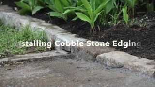 Installing Cobblestone Edging Article intro  See link in description [upl. by Christal]