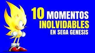 10 MOMENTOS EPICOS que JAMAS OLVIDARAS  SEGA Genesis [upl. by Hallagan910]